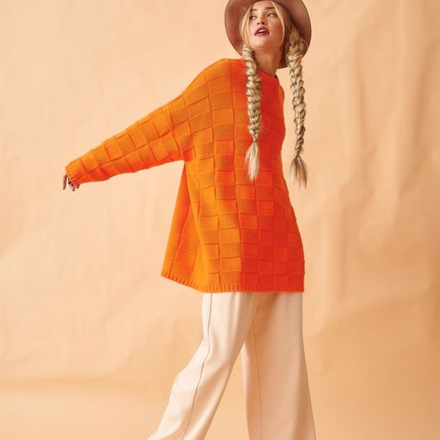 Senora ROPA KARAVANA | Jersey Barry (Naranja) - Karavan Clothing