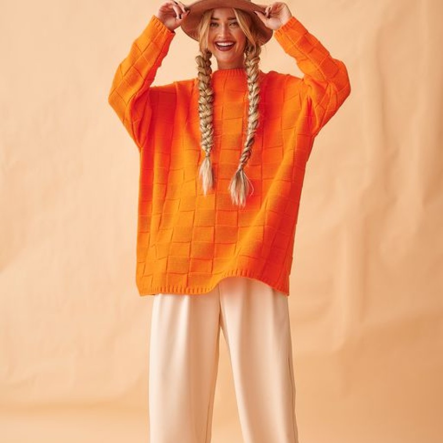 Senora ROPA KARAVANA | Jersey Barry (Naranja) - Karavan Clothing