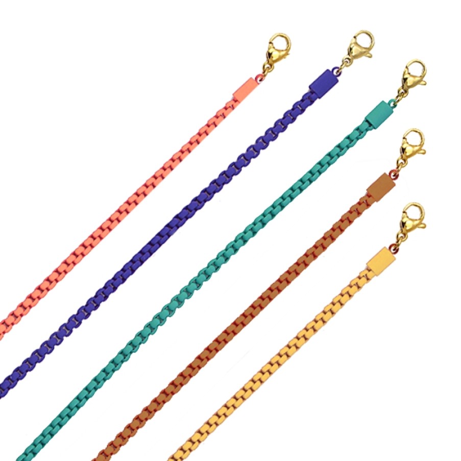 Accesorios ANARTXY | Pulseira Cadena Em Amarelo - Anartxy