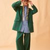 Senora ROPA KARAVANA | Marco Blazer (Verde) - Ropa Karavan