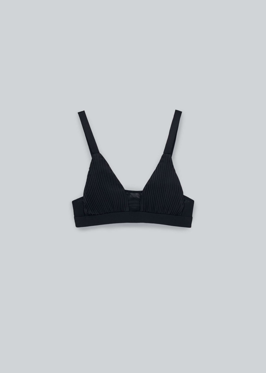 Senora ESTHE | Bralette Plisado De Saten - Esthe