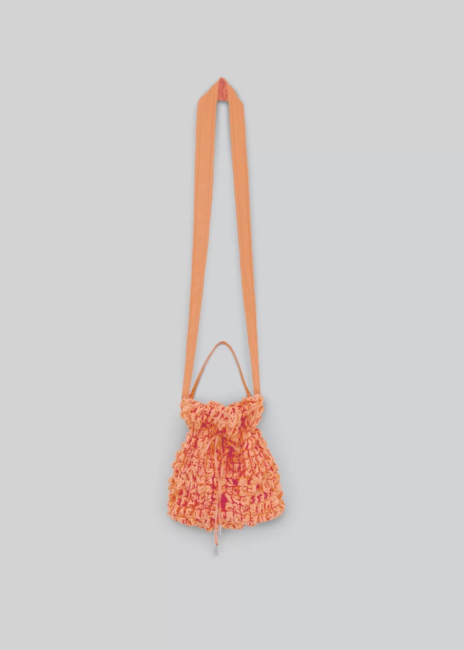 Accesorios ESTHE | Bolso Bombonera Palomitas Naranja - Esthe