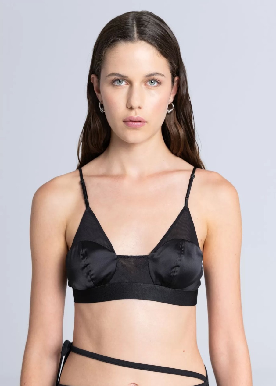 Senora ESTHE | Bralette De Malla En Contraste - Esthe