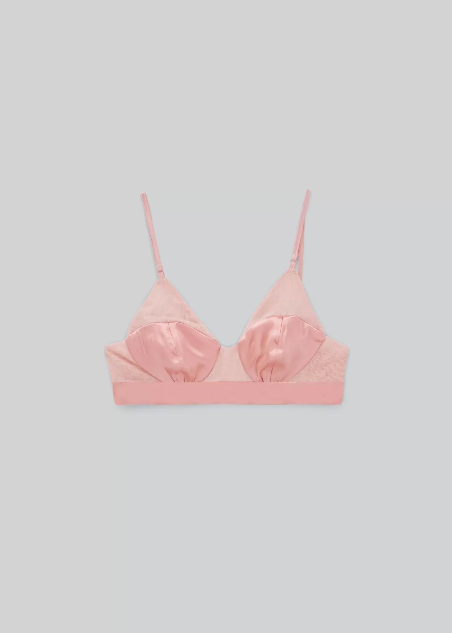 Senora ESTHE | Bralette Malla Contraste Rosa - Esthe