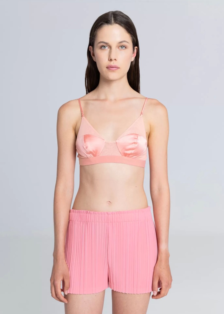 Senora ESTHE | Bralette Malla Contraste Rosa - Esthe