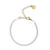 Accesorios ANARTXY | Pulseira Cadena Em Aco Branca - Anartxy