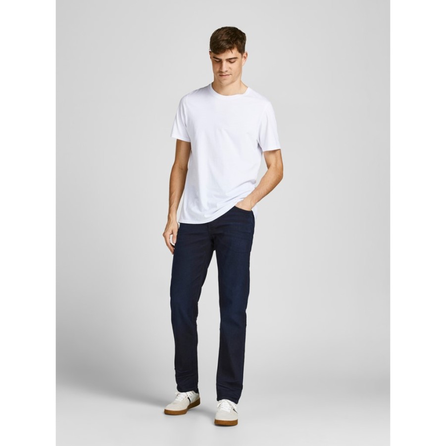 Hombre JACK & JONES | Vaqueros Mike Comfort Fit Denim Azul - Jack & Jones